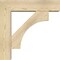 Ekena Millwork Westlake Block Rough Sawn Bracket w/ Offset Brace, Douglas Fir, 6"W x 22"D x 22"H BKT0604X22X22WTL05RDF - alternate 4